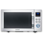 Severin MW 7762 Magnetron Zwart, RVS 800 W Grillfunctie