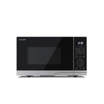 Sharp YC-PC322AE-S Combimagnetron Zwart