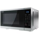 Sharp YC-MG81E-S Magnetron Zilver 900 W Grillfunctie, Met display
