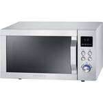 Severin MW 7771 Magnetron Zwart/zilver 700 W Grillfunctie, Timerfunctie