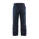 Tiener badjas met naam - fleece-marineblauw-XL (11-13 jaar)
