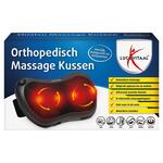 Vinsetto Bureaustoel ergonomisch met massagefunctie, in hoogte verstelbare, linnengevoel, grijs, 60 x 68 x 109-117 cm | Aosom.nl
