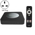 MECOOL KM2 Plus 4K Smart TV BOX Android 11.0 Mediaspeler met afstandsbediening Amlogic S905X2 Quad Core RAM: 2GB ROM: 16GB UK-stekker