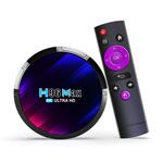 H96 Max 8K Ultra HD Smart TV Box Android 13.0 mediaspeler met afstandsbediening RK3528 quad-core 4GB+64GB (US stekker)
