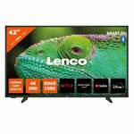 LENCO LED-2423BK - 24" LED televisie met 12V adapter, zwart