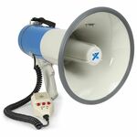 Nedis MEPH200WT megafoon 25W met sirene en microfoon