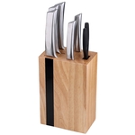 Joseph Joseph Lockblock messenblok incl. messen - grijs - 6 stuks