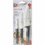 Excellent Houseware chefs messenset 5 delig - Staal/Hout - Messenset