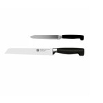 KitchenCraft - Messenset met Messenblok, 6-Delig, Hout - KitchenCraft