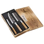 Berlinger Haus messenset Moonlight rvs/titanium grijs 6-delig