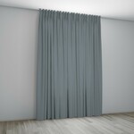 Paperbag jeans meisjes zakken hartjes middenblauw