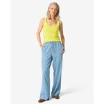 Denim meisjeshemdjurk met knoopsluiting middenblauw