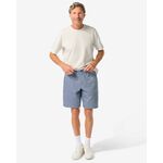 HEMA Heren T-shirt Middenblauw (middenblauw)