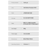 Asus PN41 Mini-PC (HTPC) Intel Celeron N5100 (4 x 1.1 GHz / max. 2.8 GHz) 8 GB RAM 500 GB SSD Win 11 Pro