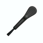 100 PCS ZX-008 Plastic Mini Brush Mobile Phone Screen Mosquito Killer Lamp Humidifier Keyboard Cleaning Brush(Black Handle Black Hair)