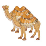 Euromarchi kameel miniatuur beeldjes - 2x - 12 cm - dierenbeeldjes