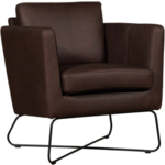 Leren fauteuil perfection 426 bruin, bruin leer, bruine stoel