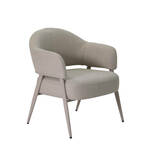 Fauteuil Milano Stone + Goud frame