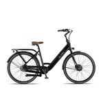 Altec Liberty Moederfiets 28 Inch 50 cm Dames 7V Hydraulische schijfrem Zwartglans