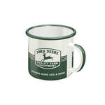 John Deere farm emaille mok