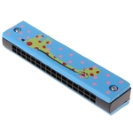 24-holes Echo Polyphony Stress Harmonica Instrument (Stress)