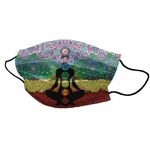 Mondkapje/Yogi Masker Chakra Lotus