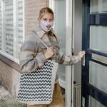 Mondkapje/Yogi Masker Flower of Life