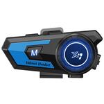 Motorhelm Bel Muziek Navigatie Bluetooth Headset Kleur: Groen (Hard Pipe Microfoon)