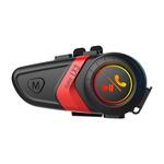 Motorhelm Bel Muziek Navigatie Bluetooth Headset Kleur: Groen (Soft Pipe Microphone)