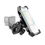 Motorhelm Bel Muziek Navigatie Bluetooth Headset Kleur: Rood (Hard Pipe Microfoon)