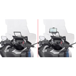 Motorfiets metalen navigatie mobiele telefoon beugel stijl: handvat installatie (hand twist)