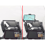 BENGGUO Fiets aluminium legering mobiele telefoon houder elektrische motorfiets anti-vibratie navigatie vaste mobiele telefoon houder rij-apparatuur