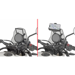 Fiets mobiele telefoon houder motorfiets elektrische auto navigatie mobiele telefoon houder stijl: achteruitkijkspiegels (Zilver)