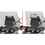Fiets mobiele telefoon houder motorfiets elektrische auto navigatie mobiele telefoon houder stijl: stuur (Zilver)