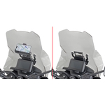 Fiets mobiele telefoon houder motorfiets elektrische auto navigatie mobiele telefoon houder stijl: stuur (Zwart)