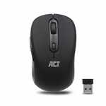 ACT draadloze muis, usb nano-ontvanger, 1600 dpi, zwart