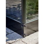 Royal Well muurkas Mini 2 incl. schappen, polycarbonaat 4mm/1