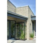 Royal Well | Muurkas Supreme Wall Garden met Fundering | Veiligheidsglas 3 mm | Groen