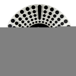 Wall Clock Modern Cuckoo Metallic Dark Grey