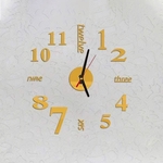 NeXtime klok 8157 watch one, 43x43.2 cm, wall, blue/ yellow