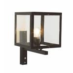 LumiLamp Wandlamp 21x26x32 cm Metaal Glas Muurlamp Transparant Muurlamp