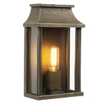 LumiLamp Wandlamp 35x21x40 cm Transparant Ijzer Muurlamp Transparant Muurlamp