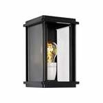 Clayre & Eef Wandlamp 55x33x34 cm Zwart Metaal Muurlamp Zwart Muurlamp