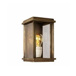 LumiLamp Wandlamp Tiffany 31x15x17 cm E14/max 1x40W Beige Groen Glas Metaal Muurlamp Beige Muurlamp