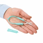 Mini Easi-Grip schaar | Puntige bladen | Zelfopende schaar | Klein formaat | PR63003-ADULT