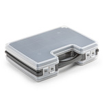 Plasticforte Opbergkoffertje - 13-vaks - taupe - opbergkoffer - sorteer box - 27,5 x 20,5 x 3 cm