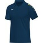 JAKO 6350D Polo Classico Dames - Nachtblauw/Citroen - 40