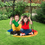 AXI Nestschommel Summer met frame van hout in bruin Vrijstaande schommel voor kinderen met nest schommelzitje