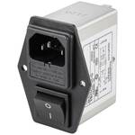 Schaffner FN9244-6-06 Netfilter Met IEC-connector 250 V/AC 6 A (l x b) 48 mm x 22.5 mm 1 stuk(s)