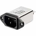 TRU COMPONENTS TC-10101432 Netfilter Met IEC-connector 250 V/AC 6 A 0.8 mH (l x b x h) 54.3 x 44 x 31.3 mm 1 stuk(s)